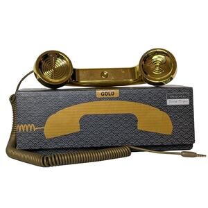 RARE Native Union Limited Edition Moshi Moshi Gold by David Turpin Phone Handset